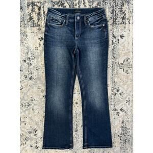 Silver Jeans Women’s Suki Bootcut Denim 30/31 (ACTUAL 32”x31”) Embroidered